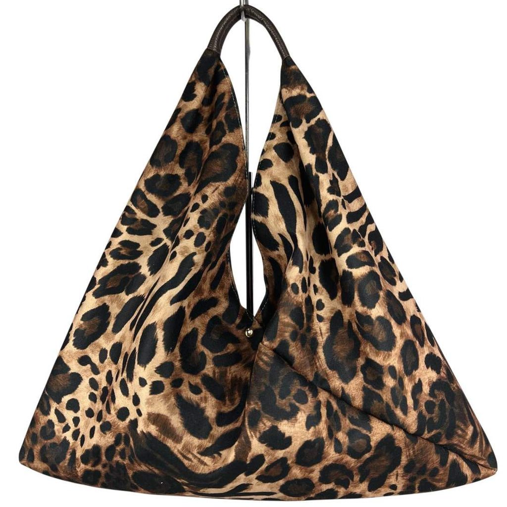 MI524 Animal Print Triangle Bag