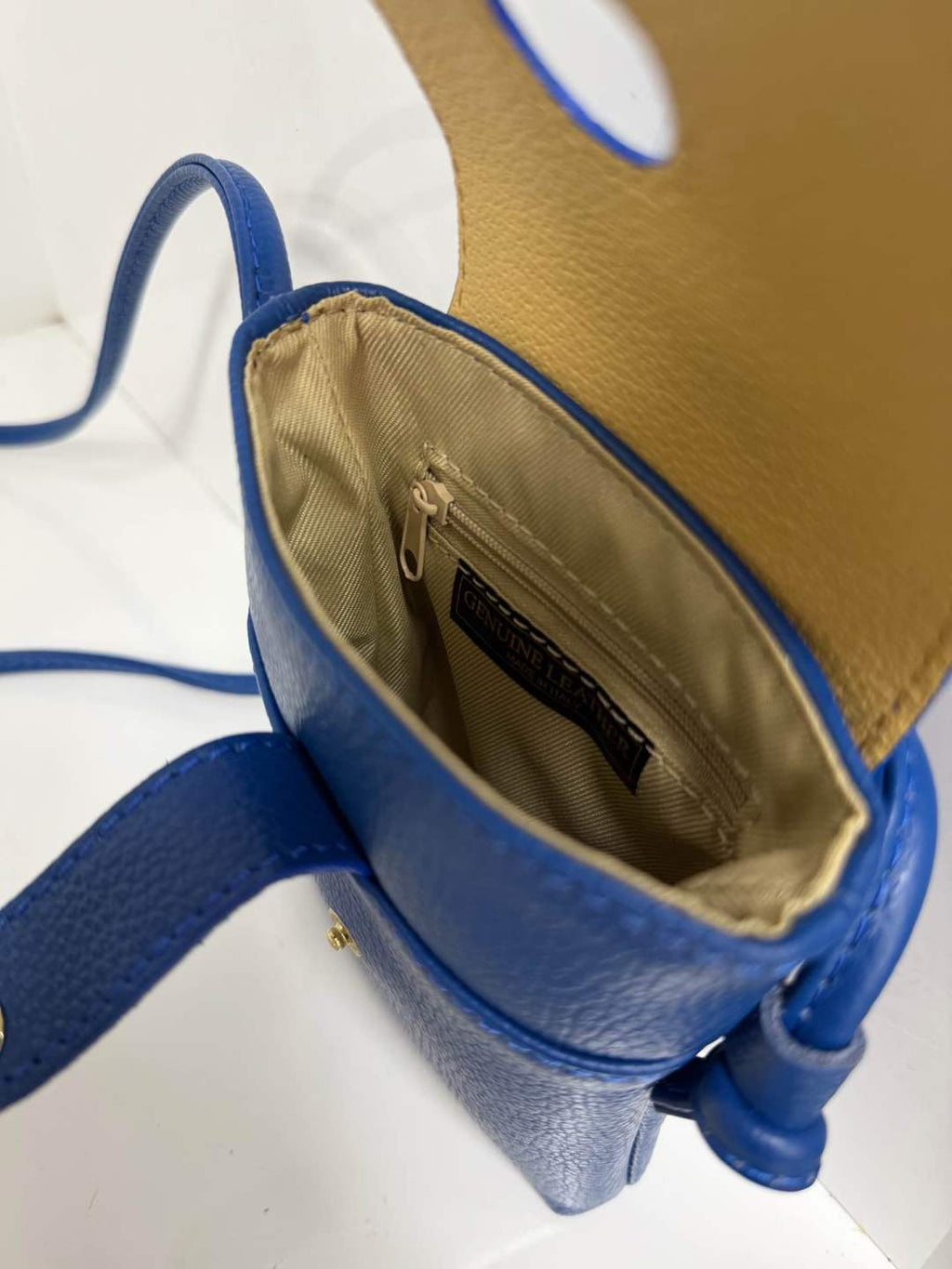 St020 Blue Phone Crossbody Pouch