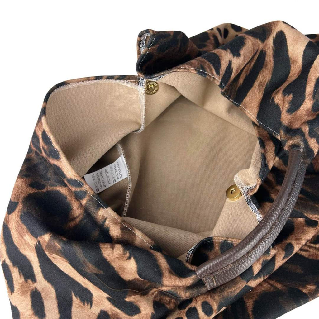 MI524 Animal Print Triangle Bag