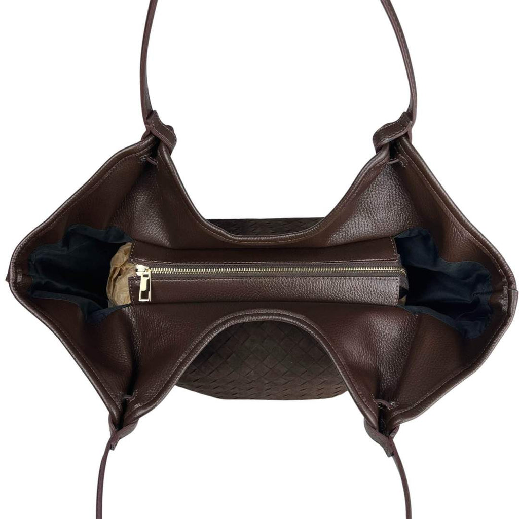 Mi300 Dark Brown Shopper Bag
