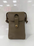 St023 Taupe Phone Crossbody Pouch
