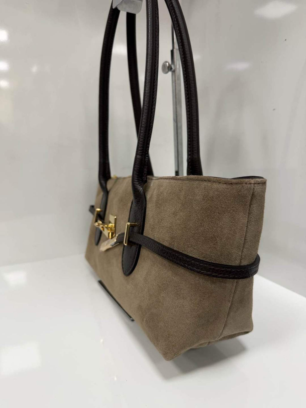 St073 Taupe Shoulder Bag