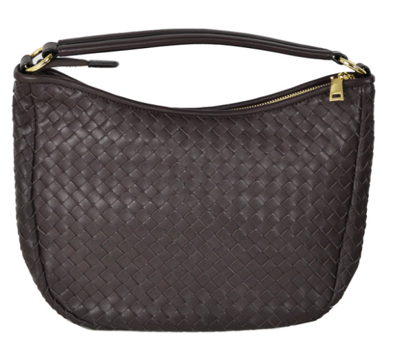 ITWOBR Vibrant Woven Choco Hobo Bag JIJOU CAPRI