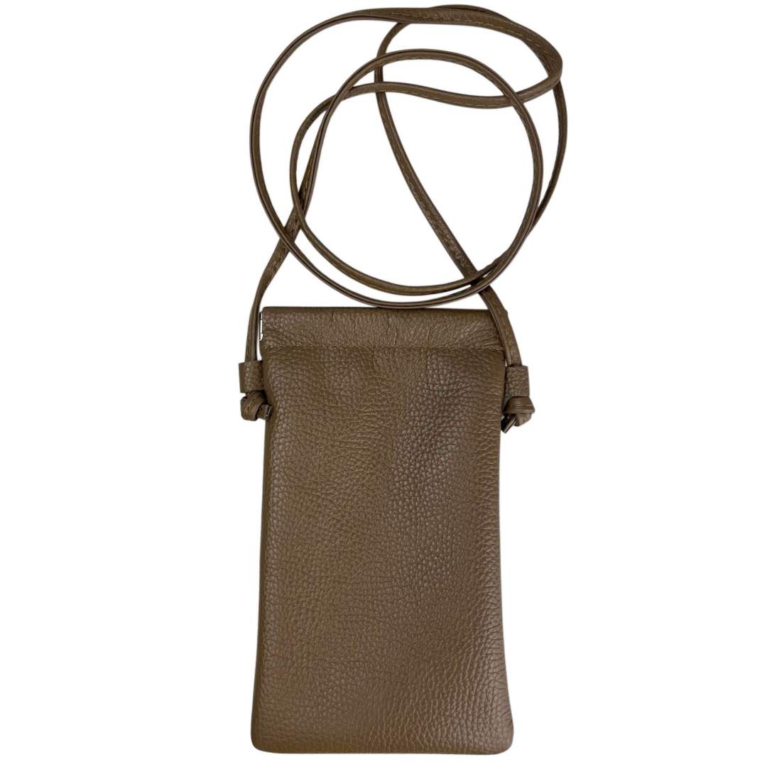 Mi199 Dark Taupe Phone Crossbody Pouch