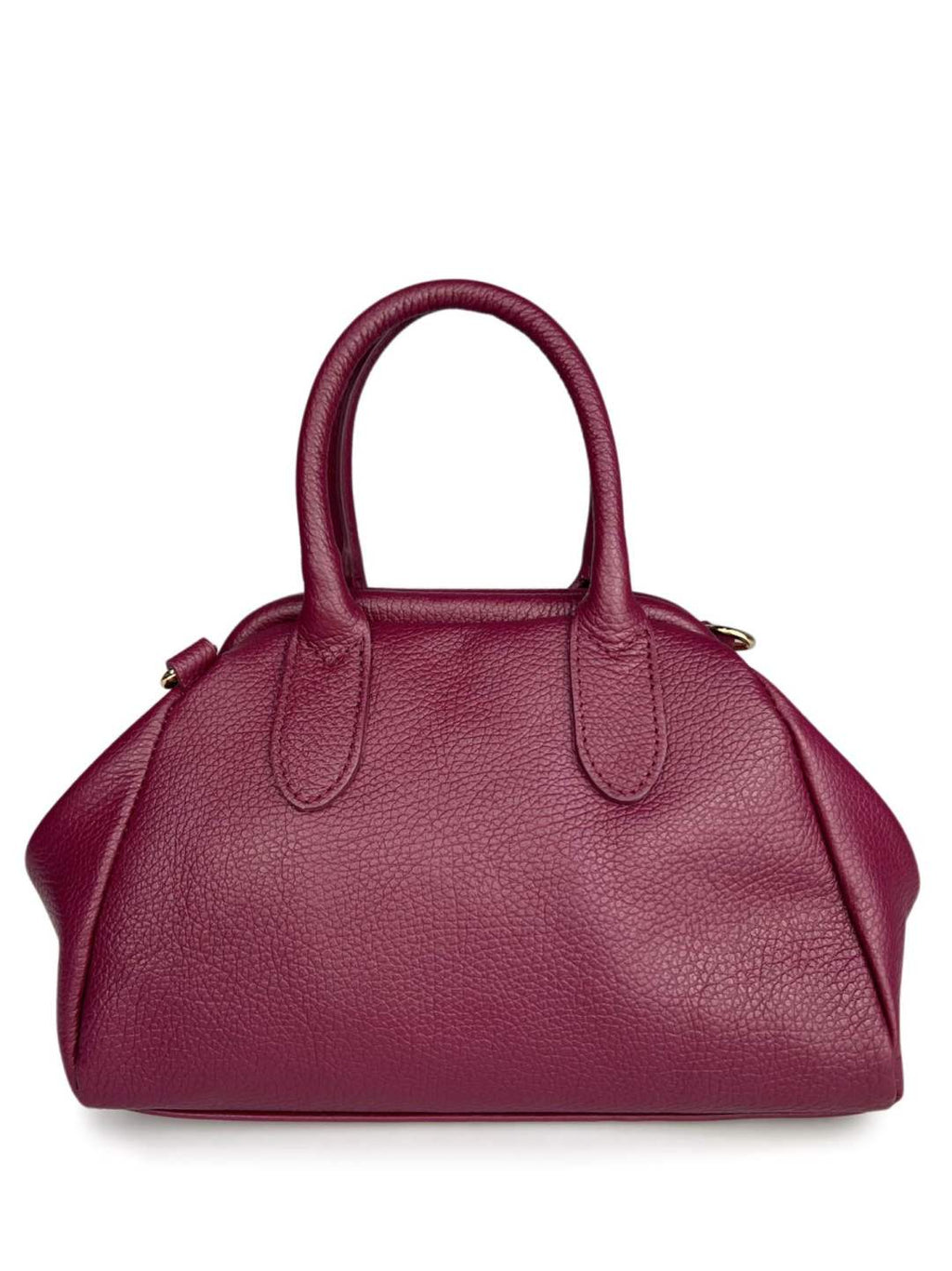Mi225 Burgundy Snap-Closure Bag