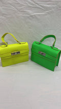 OF808 Italian Leather Neon Crossbody Bag JIJOU CAPRI