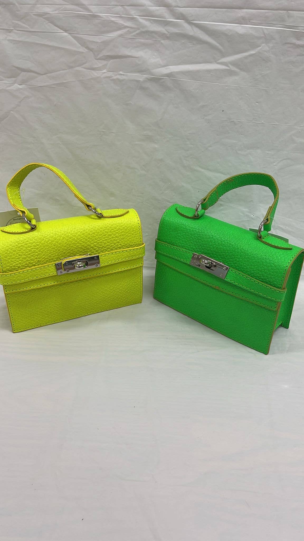 OF808 Italian Leather Neon Crossbody Bag JIJOU CAPRI