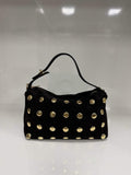 St084 Black Top Handle Bag