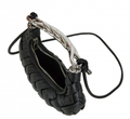 ITWOBLA Italian Black Woven Leather Crossbody  JIJOU CAPRI