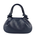 Mi186 Blue Knotted-Handle Bag