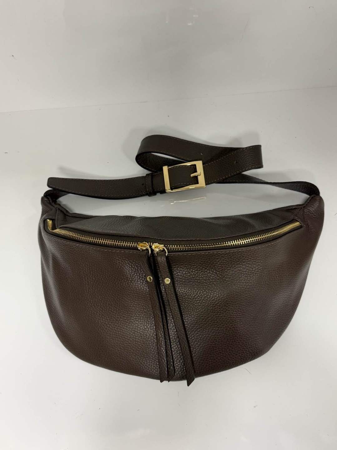 St067 Dark Brown Pouch Bag