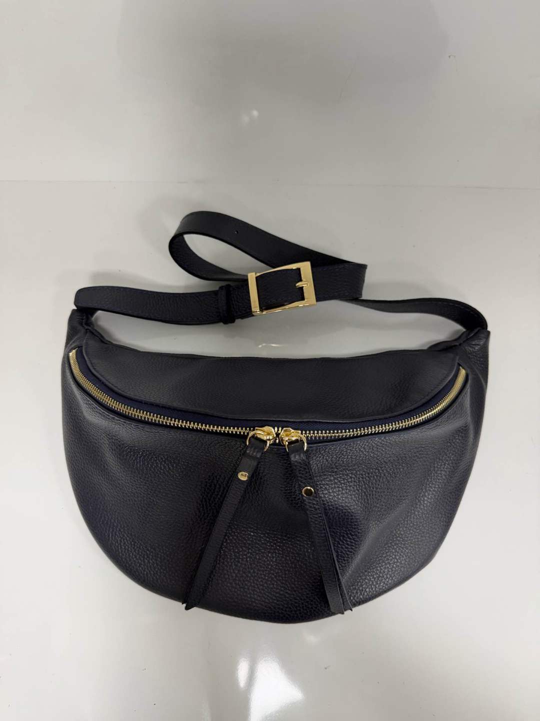 St066 Blue Pouch Bag
