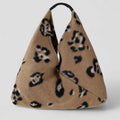 MELW Italian Luxe Wild Print Handbag w/ Leather Handle