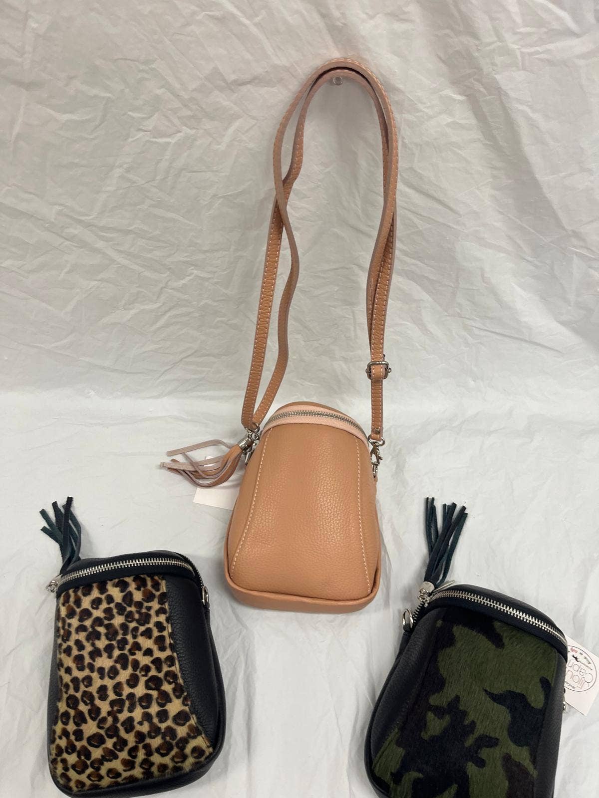 OF249 Italian Leather Small Clutch JIJOU CAPRI