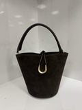 St089 Dark Brown Bucket Bag