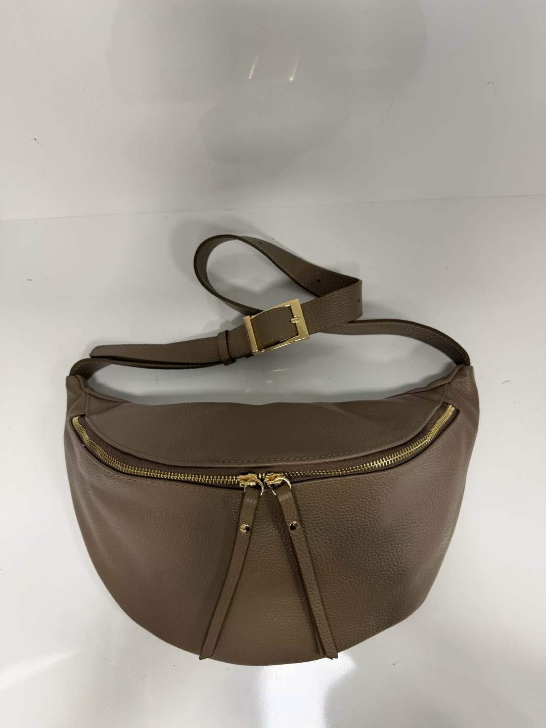 St068 Taupe Pouch Bag