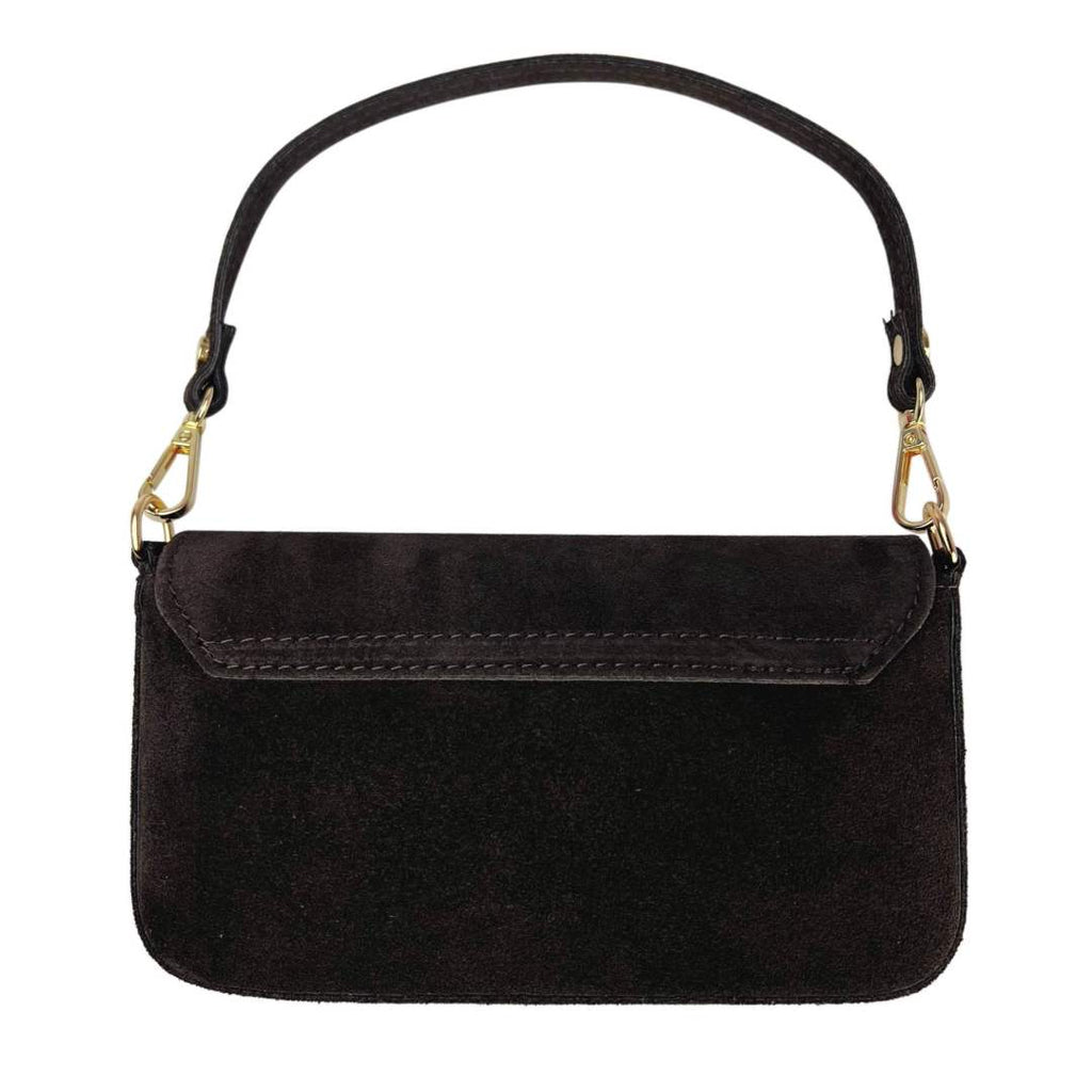 Mi313 Suede Pouch Bag