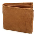 HE095 Tan Zip Pocket Bifold Wallet