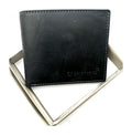 HE107 Black Distressed Bifold Wallet