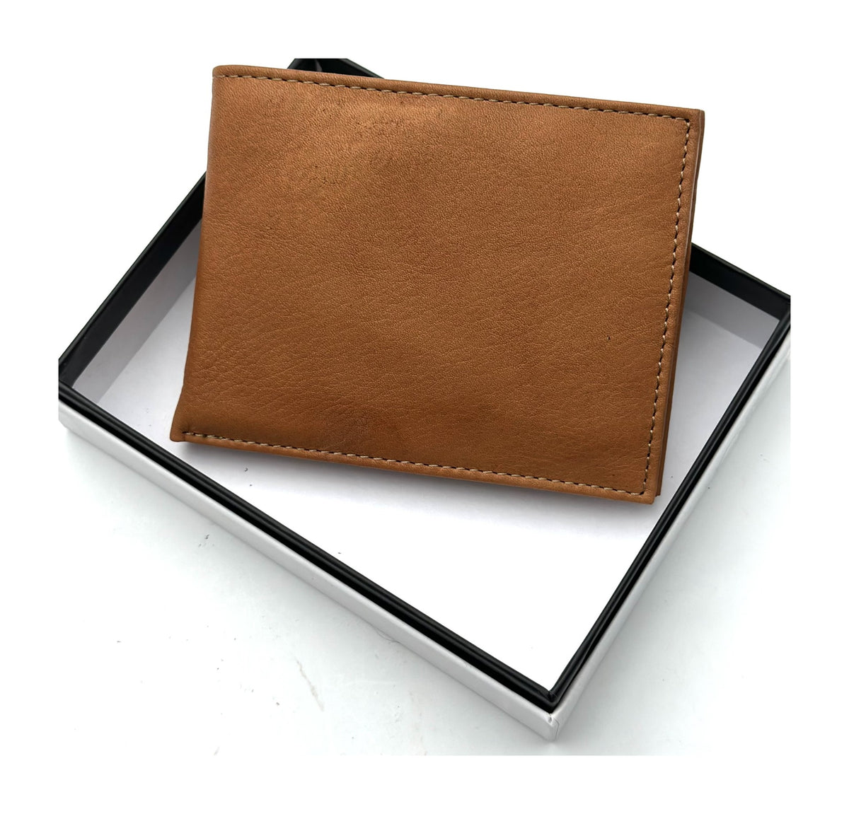 HE116 Tan Open Bifold Wallet