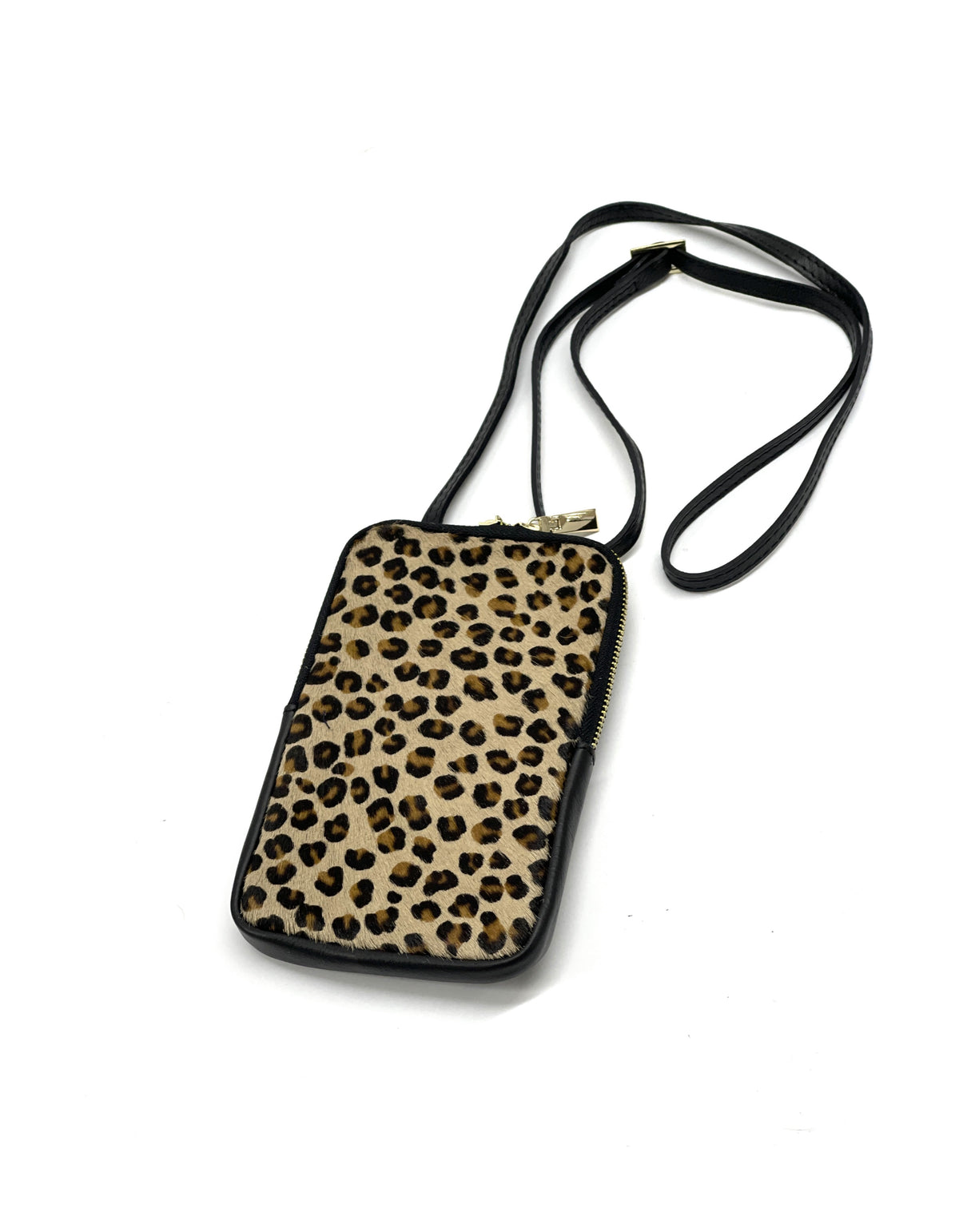HE1301 Cheetah Spotted Haircalf Phone Bag