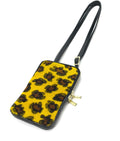 HE1303 Yellow Leopard Haircalf Phone Bag