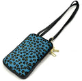 HE1306 Blue Spotted Haircalf Phone Bag