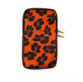 HE1335 Orange Leopard Haircalf Phone Bag