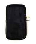 HE1379 Black Haircalf Phone Bag