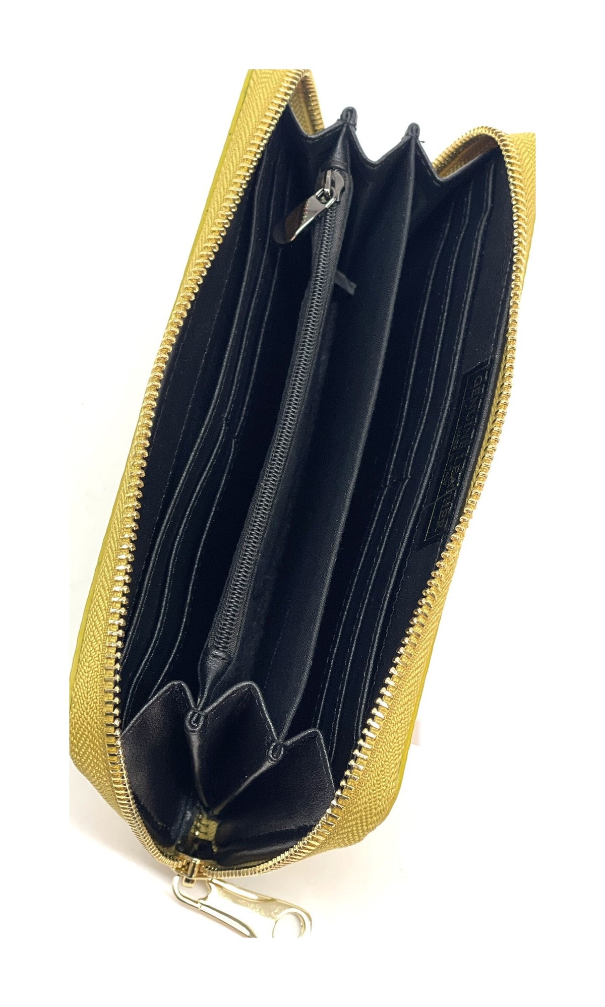 HE148 Lime Zip Around Wallet