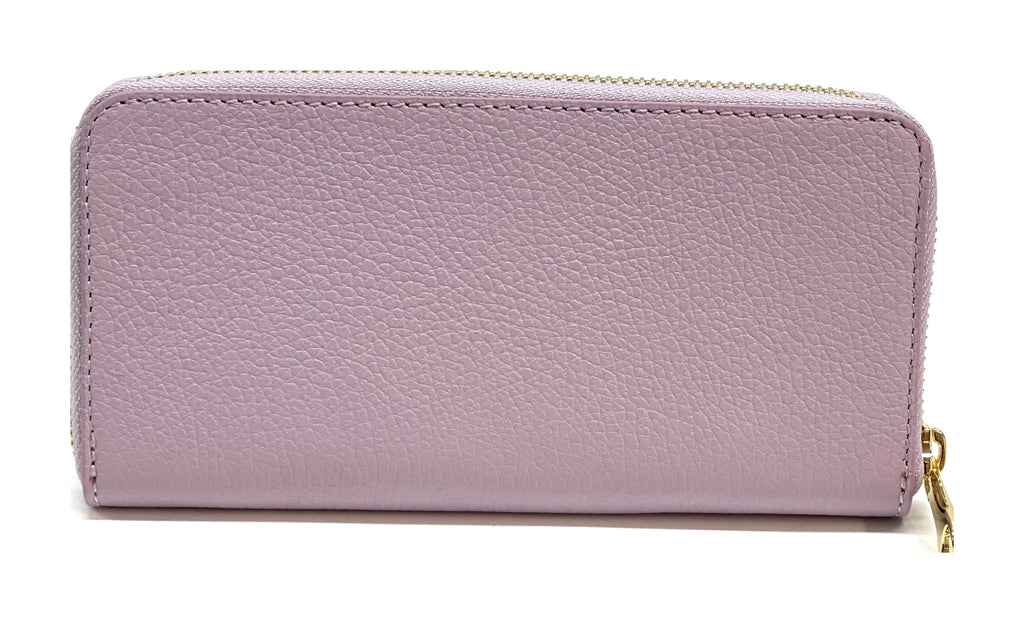 HE168 Lilac Zip Around Wallet