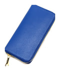 HE177 Royal Blue Zip Around Wallet