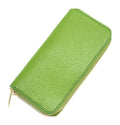 HE185 Apple Green Zip Around Wallet