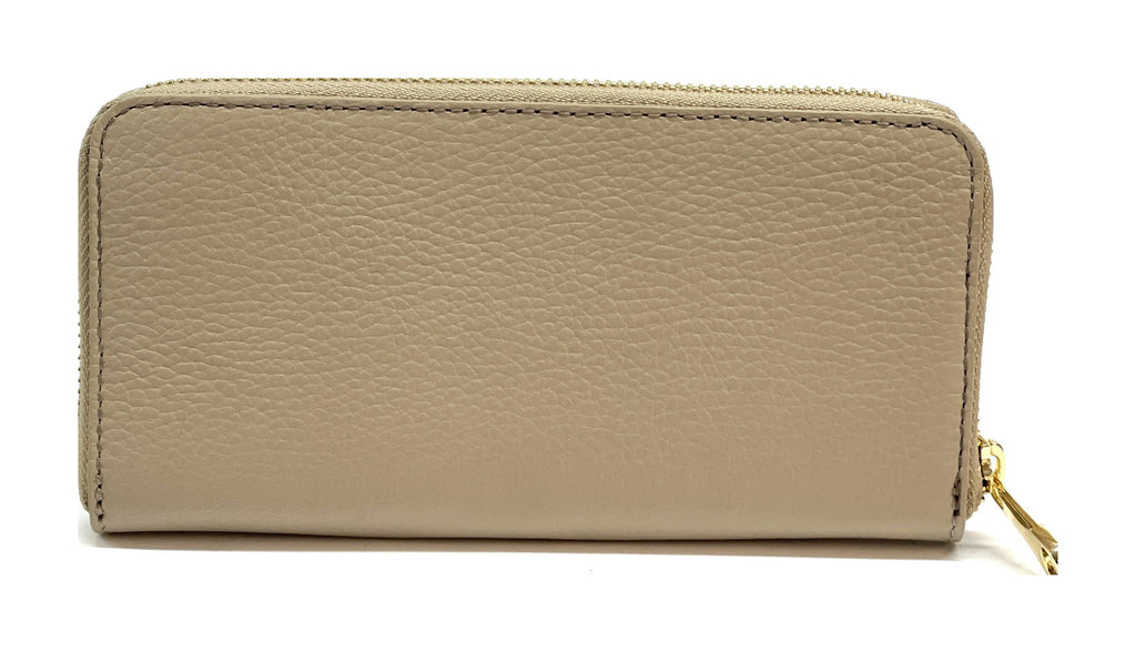 HE188 Stone Zip Around Wallet