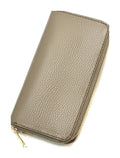 HE190 Dark Taupe Zip Around Wallet