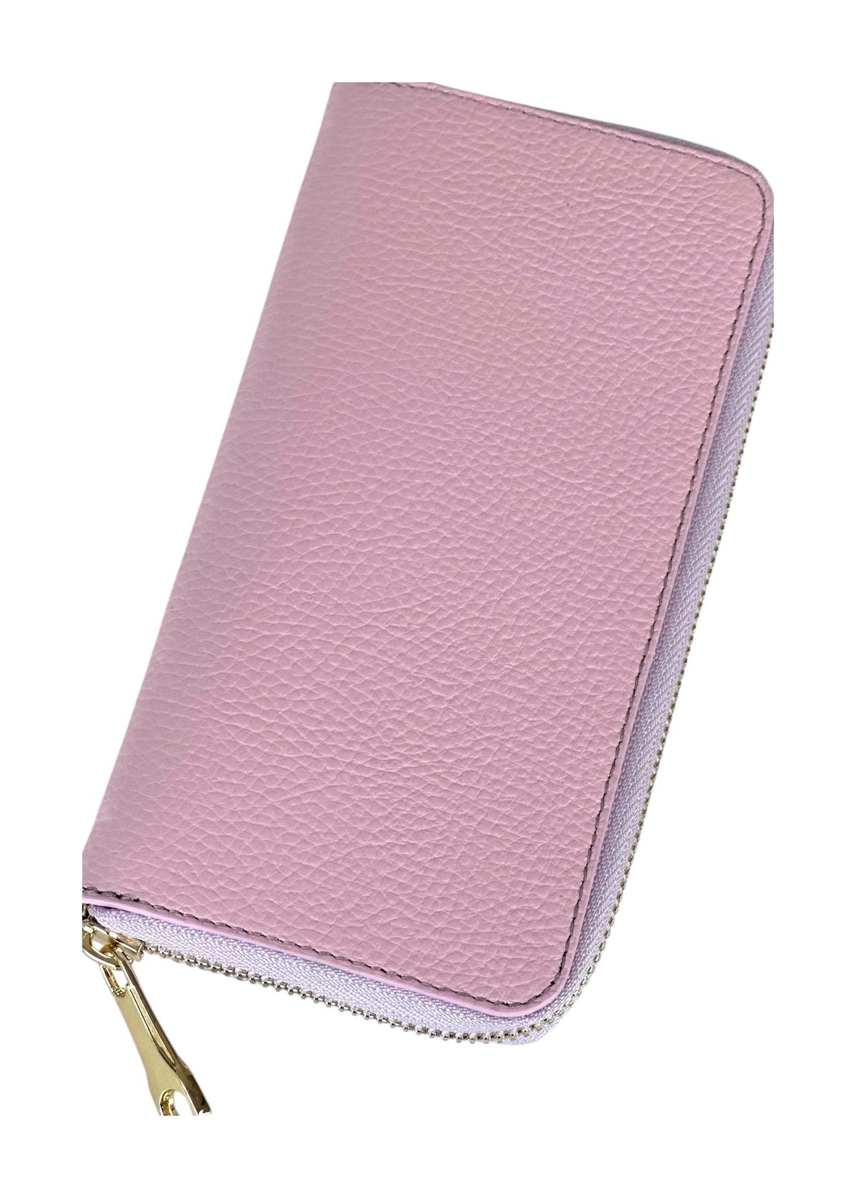 HE200 Light Pink Zip Around Wallet