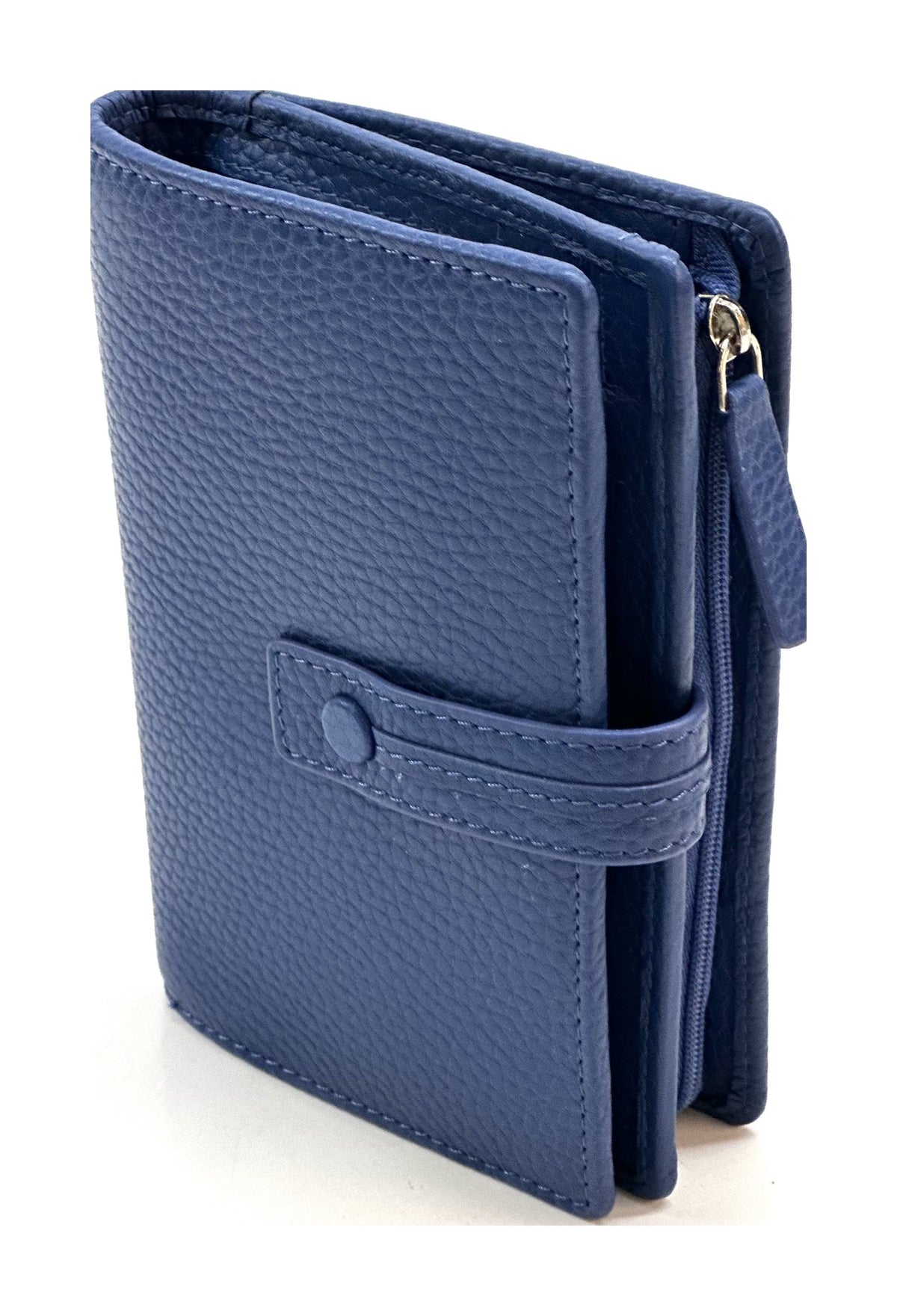 HE236 Royal Blue Snap Strap Wallet