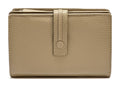 HE241 Taupe Snap Strap Wallet
