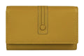 HE247 Mustard Trifold Flap Wallet
