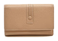 HE253 Powder Pink Trifold Flap Wallet