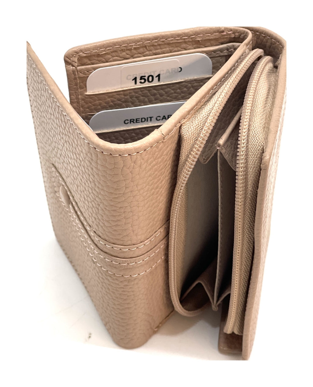 HE272 Powder Pink Compact Flap Wallet