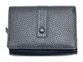 HE274 Navy Compact Flap Wallet