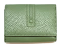HE280 Sage Green Compact Flap Wallet