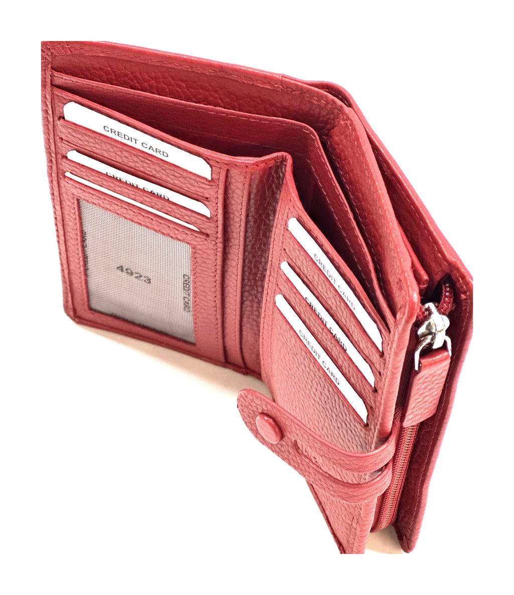 HE285 Red Classic Long Wallet