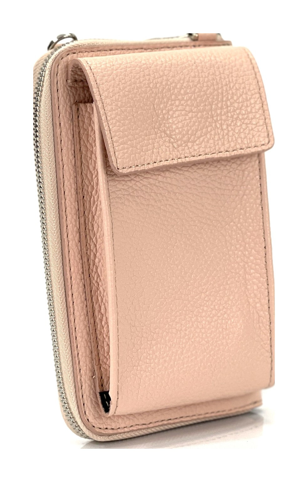 HE316 Baby Pink Crossbody Phone Wallet