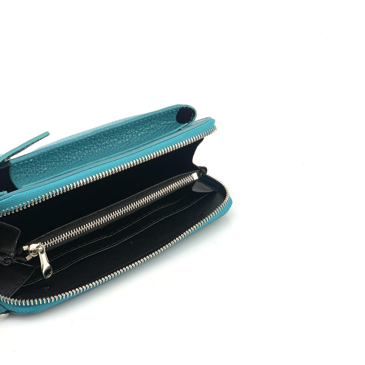 HE317 Turquoise Crossbody Phone Wallet