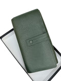 HE330 Forest Green Accordion Snap Wallet