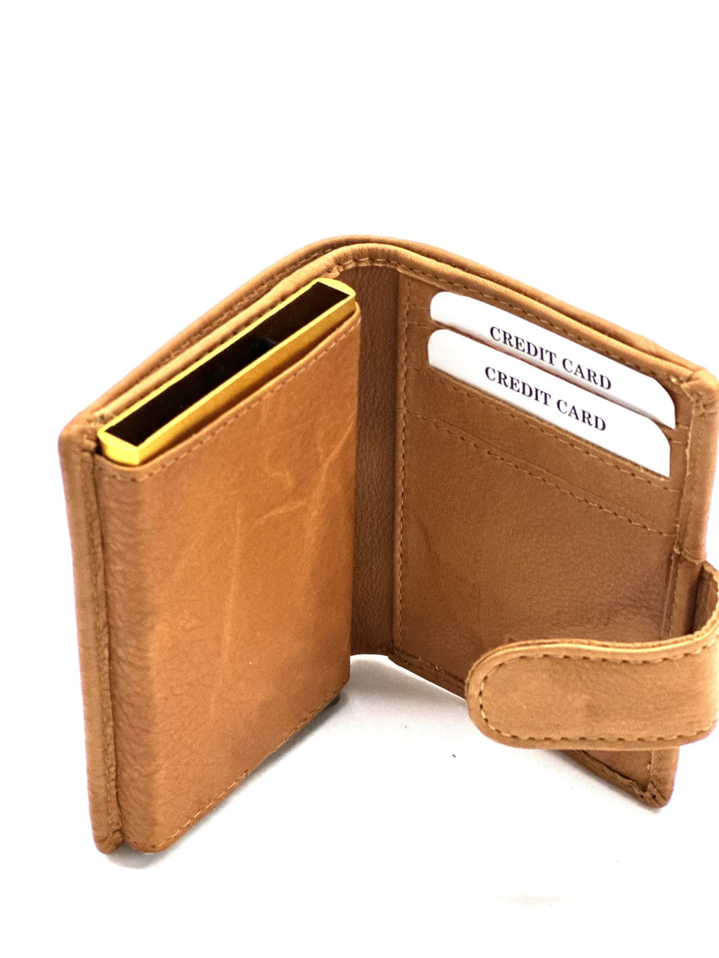 HE358 Tan Pop Up Card Holder