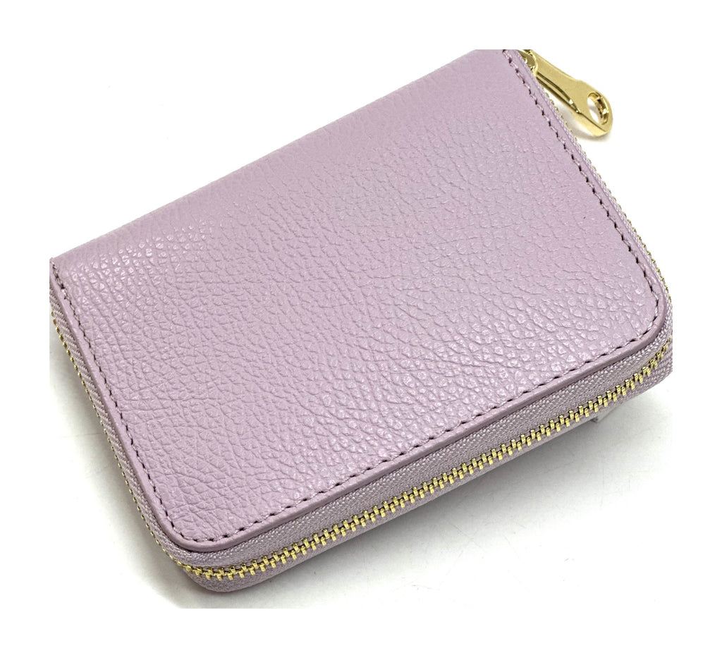 HE373 Lilac Compact Zip Wallet
