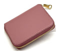 HE386 Dusty Rose Compact Zip Wallet